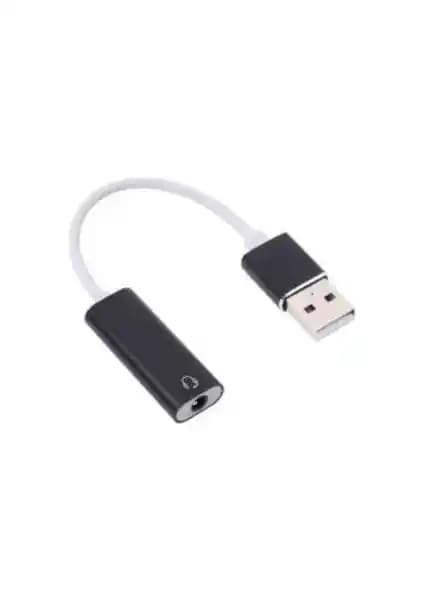 CoverZone USB Den Mikrofonlu Kulaklık Çevirici ile Ses Deneyiminizi Geliştirin