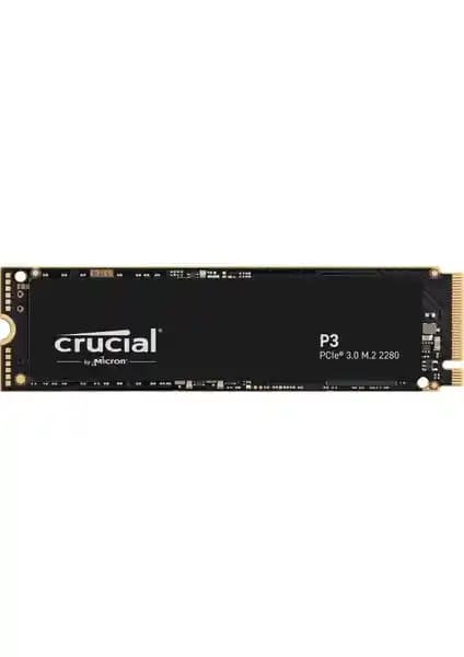 Crucial P3 NVMe M.2 SSD 500GB: Yüksek Performans ve Güvenilirlik Sunan Depolama Çözümü