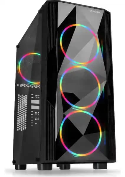 Dark Diamond PRO 4x12cm FRGB USB 3.0 Bilgisayar Kasası Yüksek Performans ve Estetik Sunar