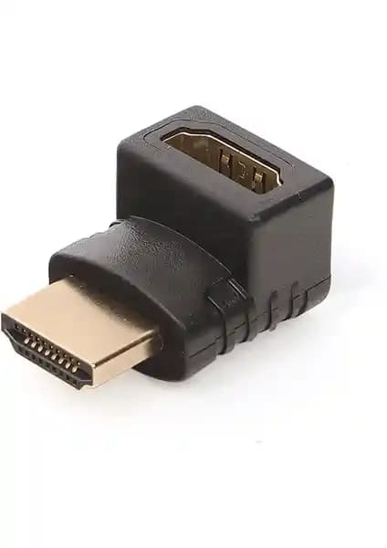 Dark HDMI 90° Açılı Dirsek HDMI Bağlantı Çözümü Full HD 1080P Uyumlu ve Dayanıklı Tasarım