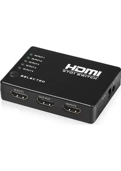 Dark HDMI Switch ile Çoklu Cihaz Bağlantısı ve Yüksek Kalite Görüntü ve Ses Sunumu