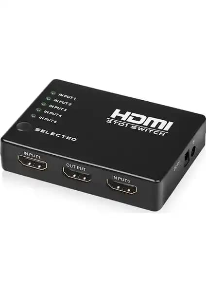 Dark HDMI Switch ile Çoklu Cihaz Bağlantısı ve Yüksek Kalite Görüntü ve Ses Sunumu