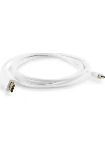 Dark Mini Display Port - HDMI Kablo 1.8m ile Yüksek Kaliteli Görüntü ve Ses Aktarımı