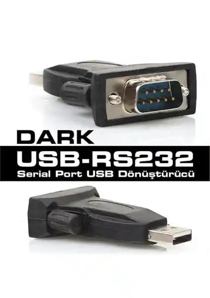 Dark USB 2.0 RS232 Seri Port Çevirici Adaptörleri ile Eski ve Yeni Teknolojiyi Birleştirin