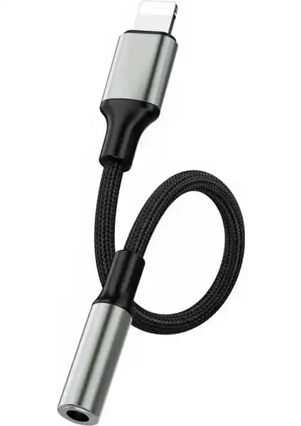 Dexmon Tak Çalıştır Lightning To AUX Kulaklık Dönüştürücü Yüksek Kalite ve Dayanıklılık