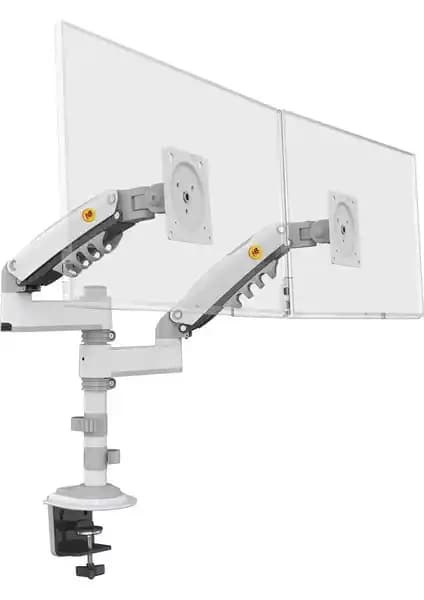 Ergoflex Nb H180 Çift Kol Amortisörlü Monitör Standı ile Ergonomik Çalışma Ortamları