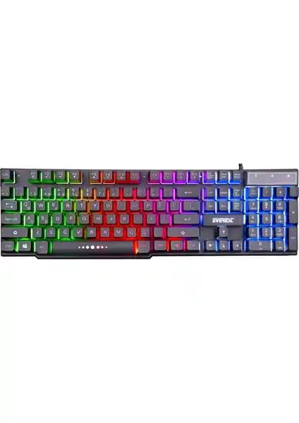 Everest KB-X88 Siyah USB Mekanik Gökkuşağı Aydınlatmalı Oyun Klavyesi İnceleme ve Detaylar