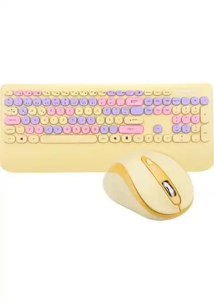 Everest KM-6281 Candy Renkli Kablosuz Klavye ve Mouse Seti İncelemesi ve Kullanıcı Yorumları