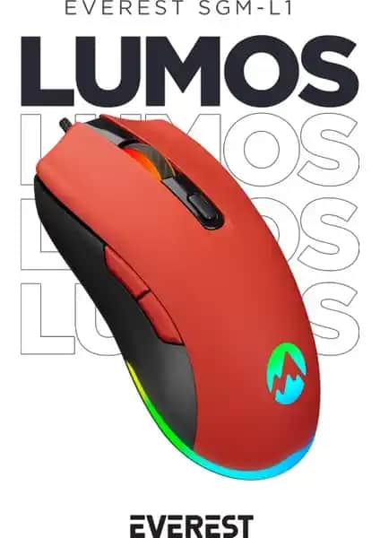 Everest SGM-L1 Lumos Kırmızı RGB LED Makrolu Gaming Oyuncu Mouse İncelemesi