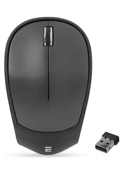Everest SM-340 Siyah Kablosuz 3D Optik Mouse: Ergonomik Tasarım ve Yüksek Performans