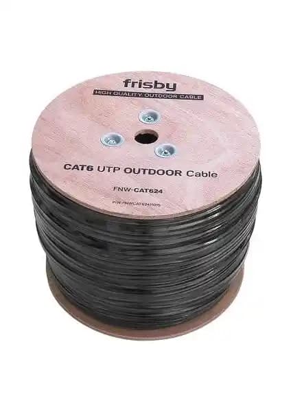 Frisby FNW-CAT624 CAT6 UTP Dış Ortam Kablosu: Yüksek Performans ve Dayanıklılık Sağlayan Çözüm