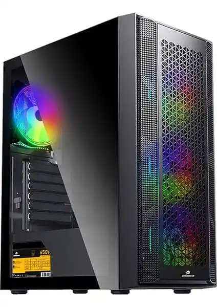 GameBooster GB-F3107B 650W 80+ Br Güç ve Estetiğin Modern Bilgisayar Kasası
