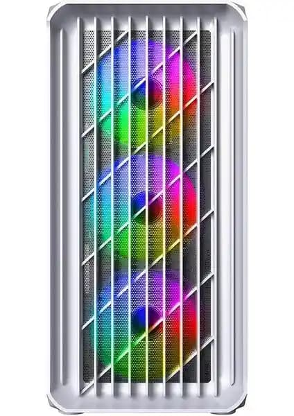 GameBooster GB-G205BW USB 3.0 Mesh Panel Beyaz Kasa Performans ve Estetik Birlikteliği