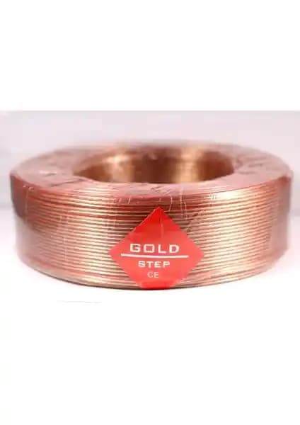 Gold Step 100 Metre 2 x 0,75 mm² Hoparlör ve Elektrik Kablosu Özellikleri ve Kullanım Alanları