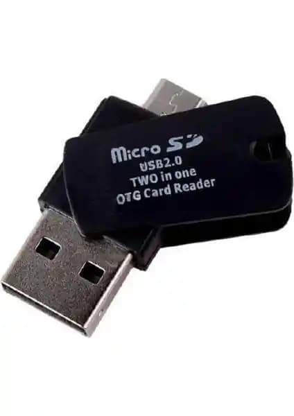Hadron HD121 USB 2.0 Mikro SD Kart Okuyucu ve OTG Fonksiyonuyla Hızlı Veri Transferi