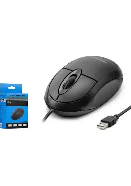 Hadron HD5602 Optik USB Mouse: Günlük Kullanım İçin Dayanıklı ve Ergonomik Tasarım