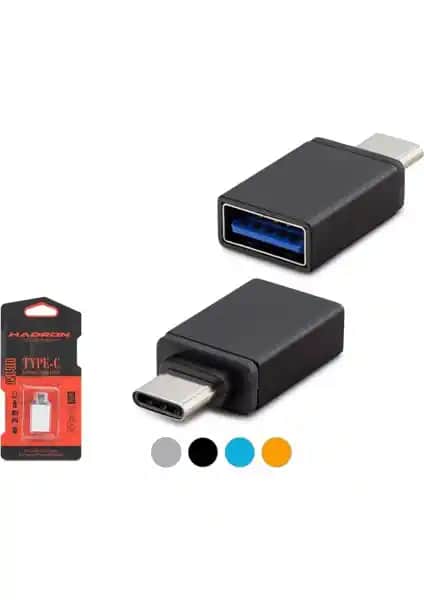 Hadron HDX5051 Type-C USB Adaptörü Metal Kutu ile Güvenilir Bağlantı Çözümü
