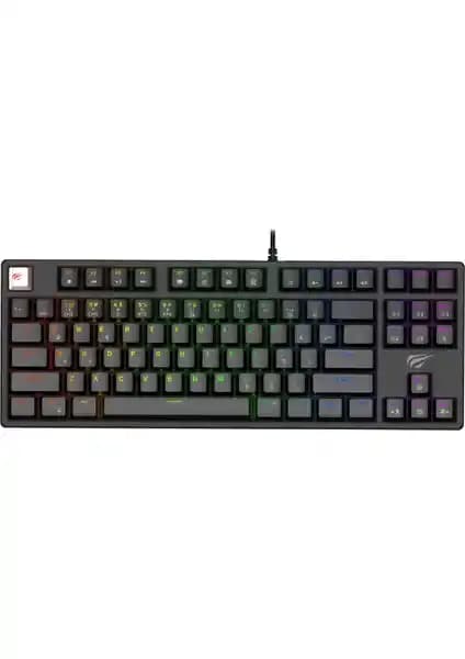 Havit Gamenote KB890L RGB Mekanik Türkçe Q Klavye: Yüksek Performans ve Estetik Özellikler