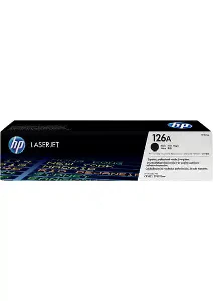 HP Ce310A Siyah Toner 126A - Yüksek Kapasiteli ve Güvenilir Yazdırma Çözümü
