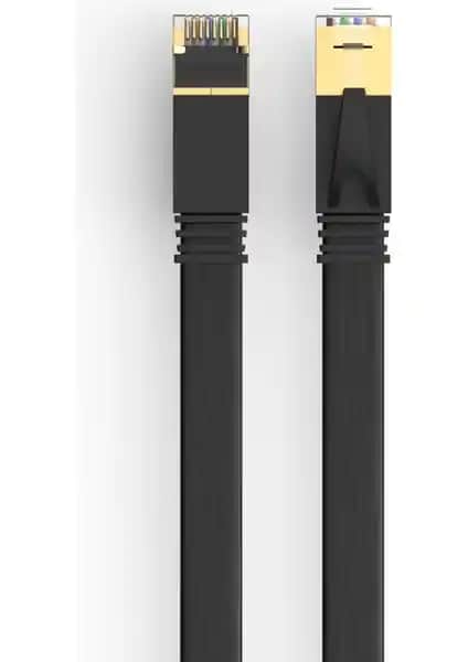 HP DHC-CAT7-Flat Cat7 U/FTP Ethernet Kablosu yüksek hız ve güvenilirlik sağlar