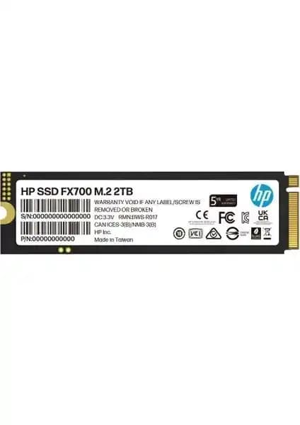 HP FX700 2TB PCIe NVMe M.2 SSD: Yüksek Performans ve Güvenilirlik Sunan Depolama Çözümü