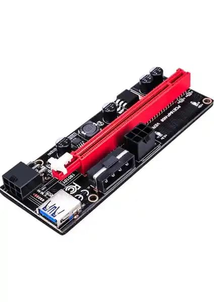 Hubstein Riser V009S Plus Altın Kaplama PCI-Express Mining Riser Kartı Detaylı İnceleme ve Kullanım Özellikleri