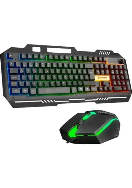 Hytech HKM-X86 Siyah USB Gaming Set: Gelişmiş Özellikler ve Estetik Tasarım