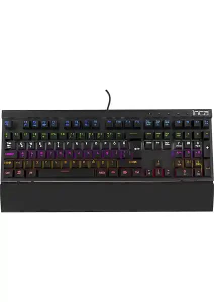 Inca Empouse IKG-441 Mekanik Mavi Anahtar Ledli Oyuncu Klavye Performans ve Tasarımın Buluşması