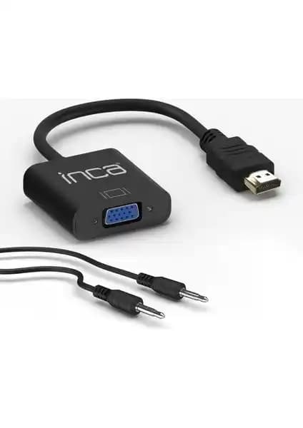 Inca IHTVJ-7S HDMI-VGA Adaptörü Sesli ve Yüksek Çözünürlüklü Bağlantı Çözümü