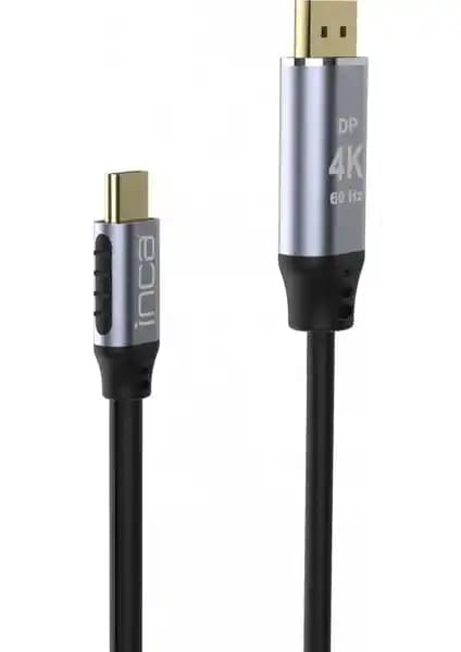 Inca ITCD-02TX Type-C to DisplayPort 4K Kablo: Yüksek Kalite ve Güçlü Performans Sağlar
