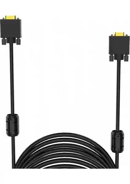 Inca IVGA-50 5MT Altın Uçlu VGA Kablo Yüksek Performans ve Güvenilirlik Sağlar