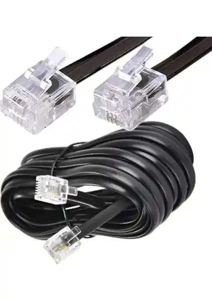 İRENIS ADSL ve VDSL Modem Kablosu 15 Metre Uzunluğunda Güçlü ve Güvenilir Bağlantı Çözümü