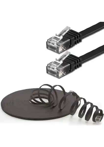 İRENIS Cat6 Yassı Ethernet Kablosu: Yüksek Hızlı ve Estetik Ağ Çözümü
