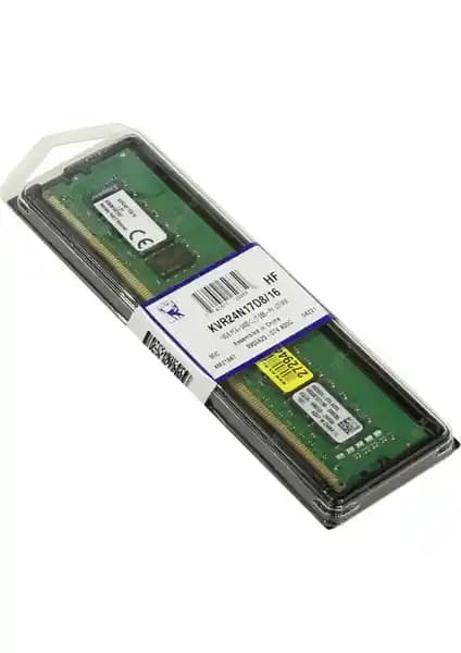 Kingston 16GB DDR4 2400MHz Masaüstü Belleği: Yüksek Performans ve Güvenilirlik