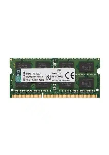 Kingston 8 GB DDR3 SODIMM RAM Bellek 1600 MHz, Düşük Enerji Tüketimi ve Yüksek Performans