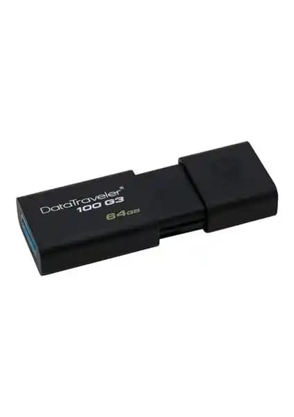 Kingston DataTraveler 100 G3 64GB USB 3.0 Flash Bellek: Hızlı ve Güvenilir Veri Depolama Çözümü