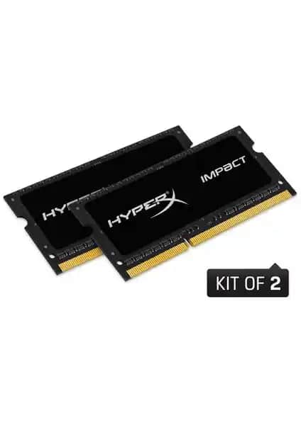 Kingston HyperX Impact Black 16GB DDR3 Notebook RAM Yüksek Performans ve Güvenilirlik