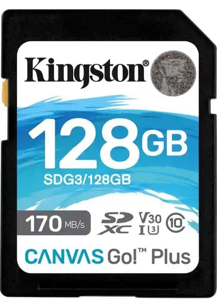 Kingston SDG3-128GB Hafıza Kartı: Yüksek Hız ve Güvenilirlik Sunan Depolama Çözümü