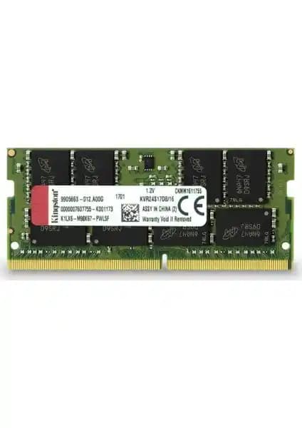Kingston Valueram 16GB DDR4 Notebook RAM İncelemesi ve Teknik Özellikler