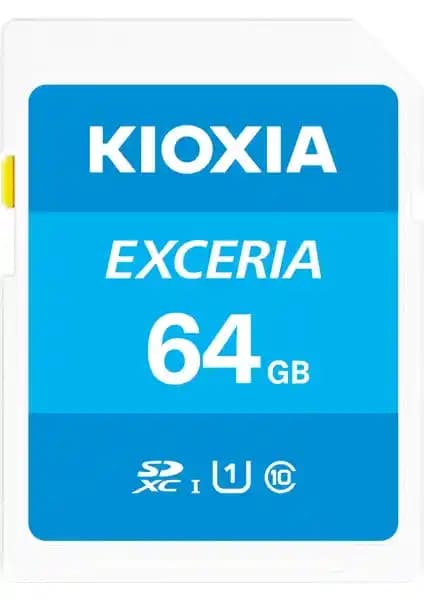 Kioxia 64GB EXCERIA SDXC Hafıza Kartı: Yüksek Hız ve Güvenilir Depolama Çözümü