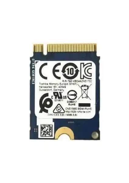 Kioxia KBG40ZNS128G 128GB NVMe M.2 SSD ile Yüksek Performans ve Güvenilirlik