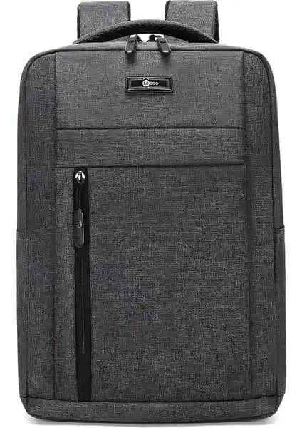 Lecoo BG01 15-15.9 inç Laptop İçin Çok Fonksiyonlu Su Geçirmez Sırt Çantası