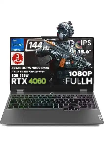 Lenovo LOQ 15IRX9: Yüksek Performanslı Oyun ve İş İçin Taşınabilir Dizüstü Bilgisayar
