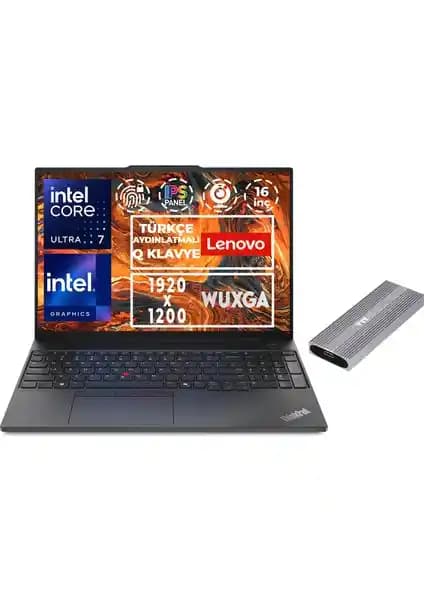 Lenovo ThinkPad E16 Gen 2: Yüksek Performans ve Güvenilirlik Sunan Kurumsal Dizüstü Bilgisayar