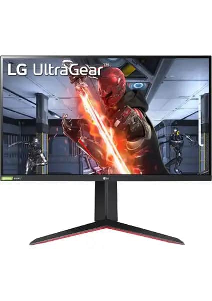 LG 27GN65R-B 27 İnç Gelişmiş Oyun Monitörü 144Hz ve HDR10 Destekli Profesyonel Kullanım