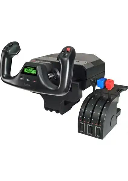Logitech G PC PRO Flight Yoke Sistemi: Gerçekçi ve Esnek Uçuş Simülasyonu Donanımı