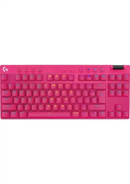 Logitech G PRO X TKL LIGHTSPEED Kablosuz Oyun Klavyesi Pembe Renk ve Üstün Özellikler