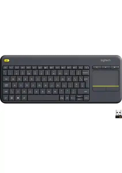 Logitech K400 Plus Türkçe Q Kablosuz Klavye: Uzun Pil Ömrü ve Ergonomik Tasarım