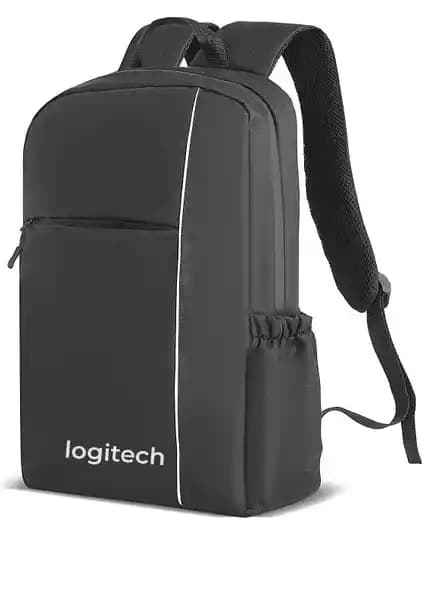 Logitech Orijinal 4 Bölmeli 15.6 inç Unisex Dizüstü Bilgisayar Çantası Güvenli ve Şık Tasarım