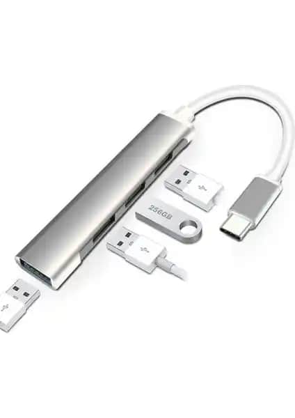 Maxgo 2004 4 Port USB 3.0 Çoklayıcı: Dayanıklı ve Taşınabilir Çoklu Bağlantı Çözümü